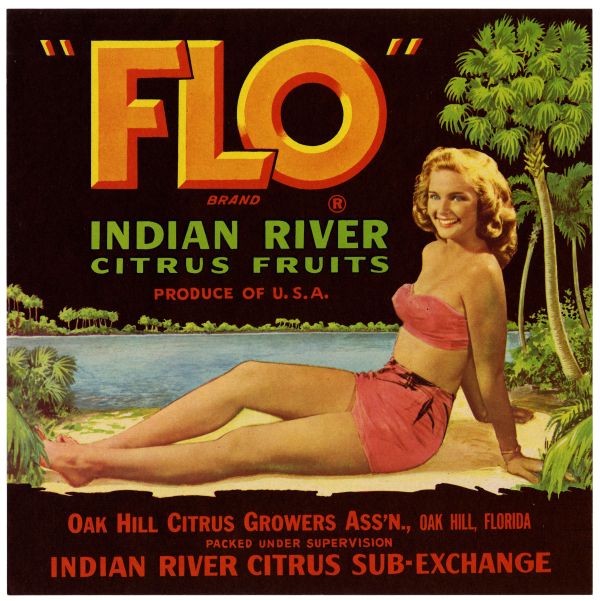 Flo Brand Citrus Label