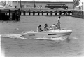 Private boat returning from Mariel, Cuba with refugees on board - Key West, Florida.