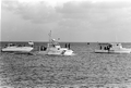 Coast watching private boats returning from Mariel, Cuba with refugees on board - Key West, Florida.