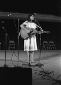 Eugenia Fitchin performing at the 1986 Florida Folk Festival - White Springs, Florida