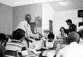 Dewey P. Williams leading sacred harp singing at S.E. Alabama & Florida Union Sacred Harp Sing- Campbellton, Florida