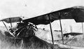 Airplane from Carlstrom Field wrecked by Cadet "Cracker" Lovejoy - Arcadia, Florida