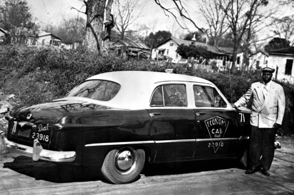 Seth Gaines drove an independent taxi in the 1940s and 1950s. In response to demands from civil rights activists during the 1956-57 bus boycott, he became the first African American to drive buses on a regular route for the Cities Transit Company in Tallahassee.