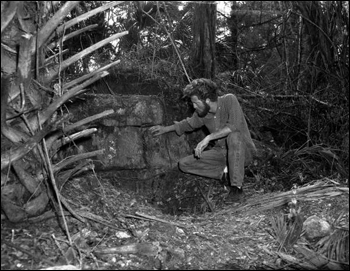 Archaeologist working at San Marcos de Apalache Historic State Park : St. Marks, Florida (197-)