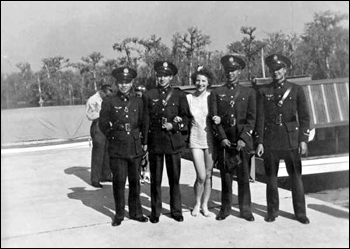 Chinese pilot trainees at Wakulla Springs (1942)