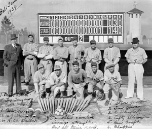 Raiford Prison baseball team: Raiford, Florida (1939)