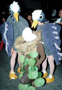 People in costume on Duval Street during Fantasy Fest 1987: Key West, Florida (1987)