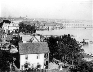 View of Jacksonville harbor (1894)