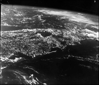 View of Florida from orbit (1966)