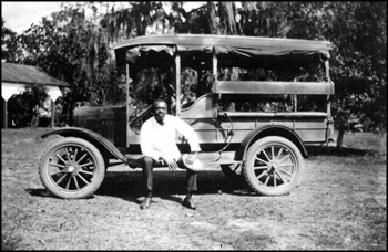 Chauffeur at Live Oak Plantation: Tallahassee, Florida (ca. 1927)