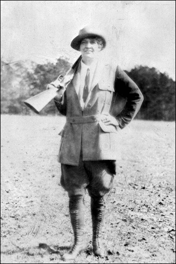 Genevieve Dillon Beadel, owner of Tall Timbers Plantation: Tallahassee, Florida (ca. 1920s)