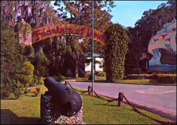 Entrance to the Fountain of youth: Saint Augustine, Florida