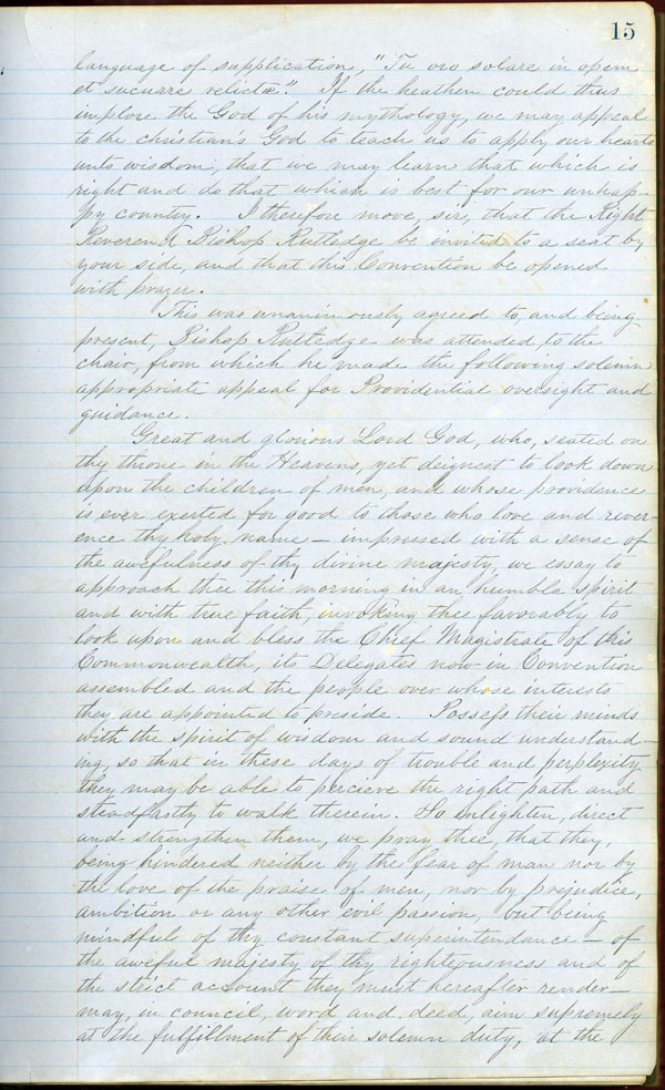 Florida Convention of the People, Minutes, 1861-1862.