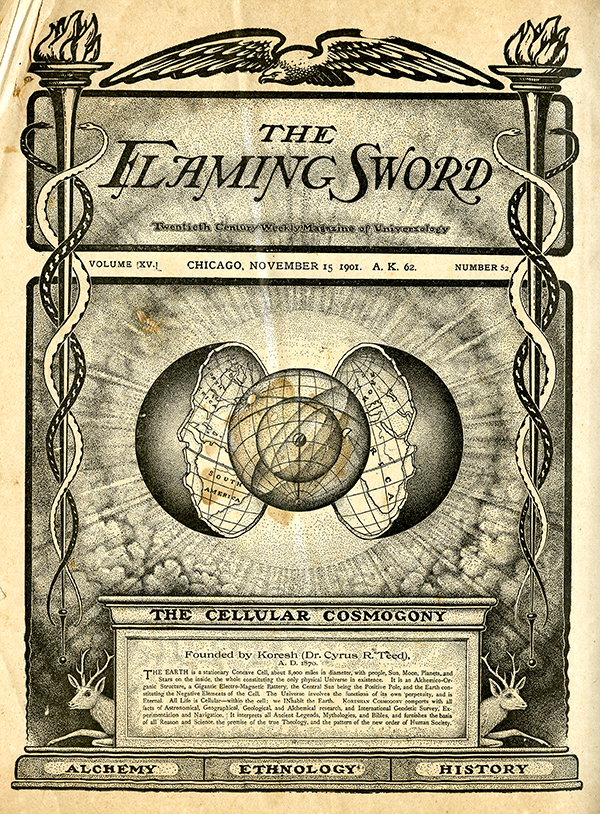 <em>The Flaming Sword</em>, May 24, 1901 and November 15, 1901
