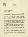 Letter from John J. Blair to Judge Leo Luke Fabisinski Regarding Virgil Hawkins Case, June 12, 1956