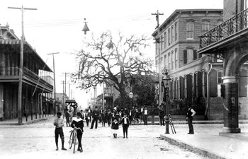 Havana-American cigar factory in Ybor City: Tampa, Florida (19--)