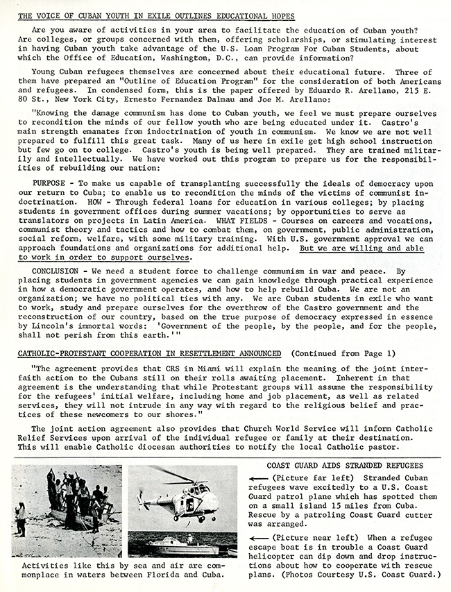 Resettlement Re-Cap, June 1963