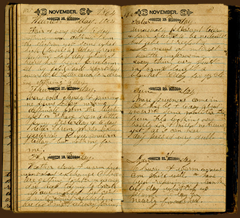 Wilber Wightman Gramling Diary