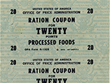 United States War Ration Coupon Book