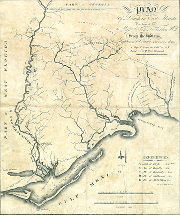 Map of the Forbes Purchase (ca. 1817)