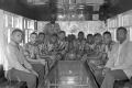 A basketball team from Illinois takes a ride on the glass bottom boat while visiting Paradise Park.