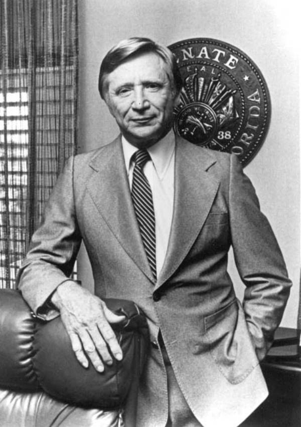 Portrait of Senator Dempsey Barron, 1982.