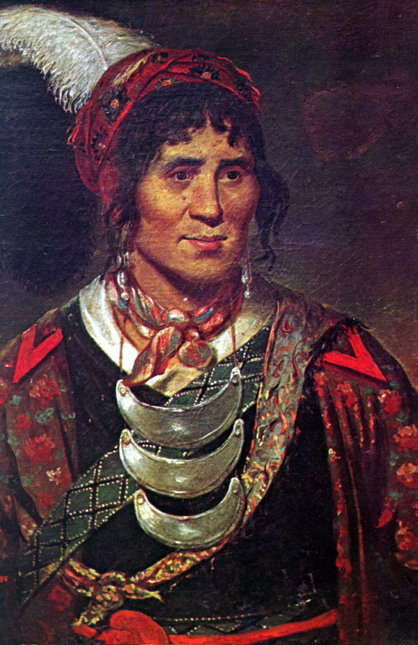 Painting of Osceola by R.J. Curtis (1838)