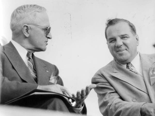 South Florida environmentalist John Pennekamp with President Truman