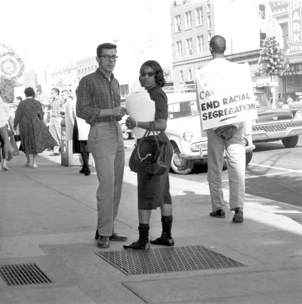 Boycott and picketing of downtown stores - Tallahassee, Florida.