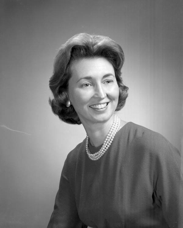 Portrait of historian Nancy Dobson - Tallahassee, Florida (between 1962 and 1974).