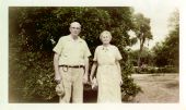 Herbert Ehrhardt Fuller with Ruth Graham Fuller at Altamonte Springs.