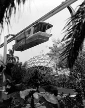 Monorail at the Miami Seaquarium.