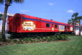 Circus World antique railway car - Orlando, Florida.