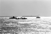 Private boat returning from Mariel, Cuba with refugees on board - Key West, Florida.