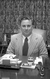 Portrait of Florida Division of Corrections director Louis L. Wainwright, Jr. - Tallahassee, Florida.