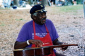 Tom Walton at the Florida Folk Festival - White Springs, Florida .