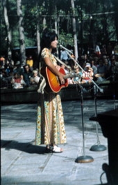 Eugenia Fitchen performs at the Florida Folklife Festival - White Springs, Florida