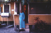 Blues musician Mary McClain at home