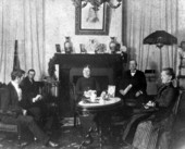 Scene in Governor Bloxham's parlor - Tallahassee, Florida.