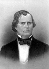 Drawn portrait of Florida's 4th Governor Madison Starke Perry