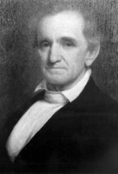 Portrait of Florida's 2nd Governor Thomas Brown