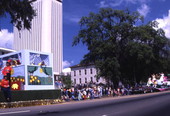 Springtime Tallahassee parade on Monroe St.