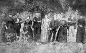 Florida State Hospital staff in late nineteenth century - Chattahoochee, Florida