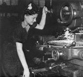 Workers cutting plates at St. Johns River Shipbuilding Company - Jacksonville, Florida