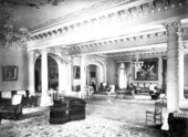 Parlor room at the Ponce de Leon Hotel - St. Augustine, Florida