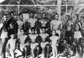 Swim team at Robinson Trueblood swimming pool - Tallahassee, Florida.