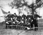 Governor William Bloxham and staff in Tampa, May 1897..