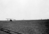 Takeoff for Lloyd C. Griscom's ascent with Wilbur Wright.