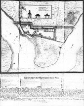 Plan of Fort San Marcos de Apalache - St. Marks, Florida.