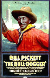 Advertisement for Bill Pickett movie.